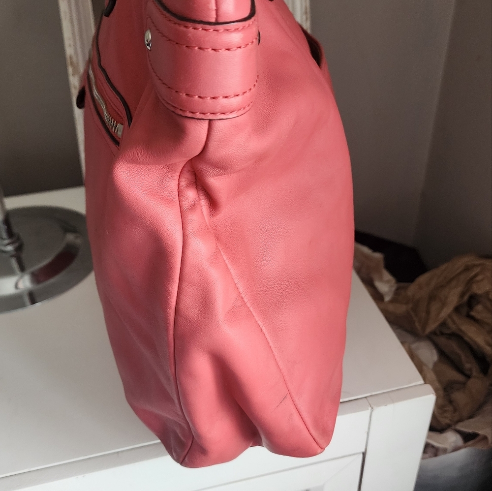 Coach Daisy Spectator EMMA PINK Leather Tote Bag - Picture 4 of 7